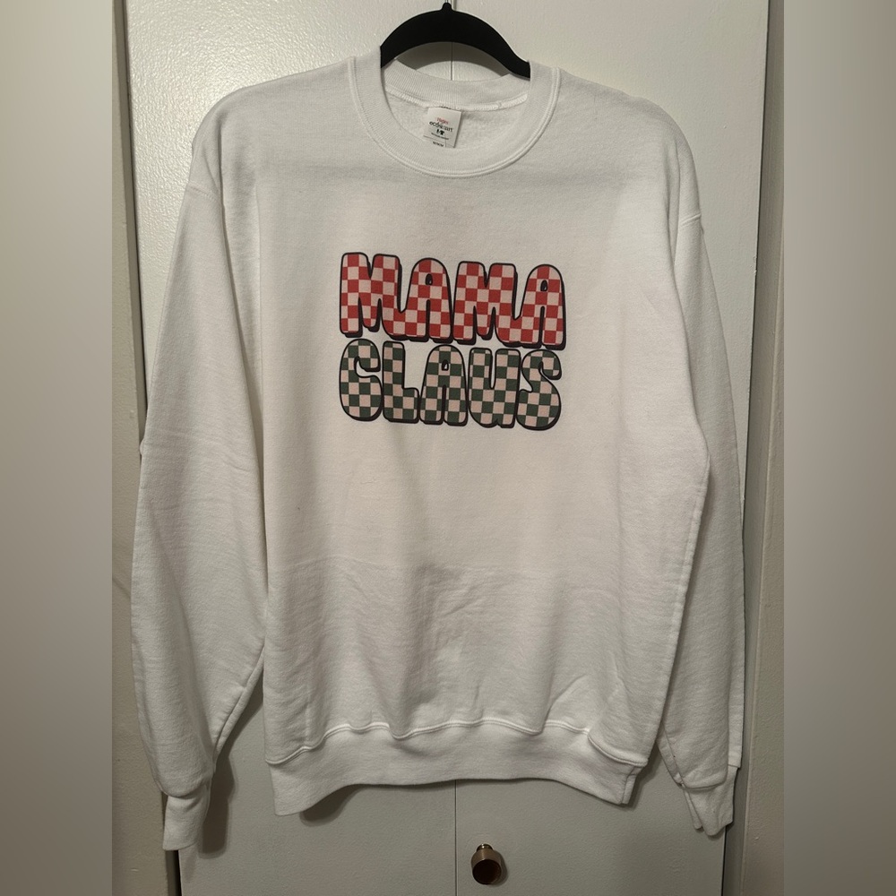 “Mama Claus” Crewneck Sweatshirt - Boutique -- UNISEX MEDIUM
